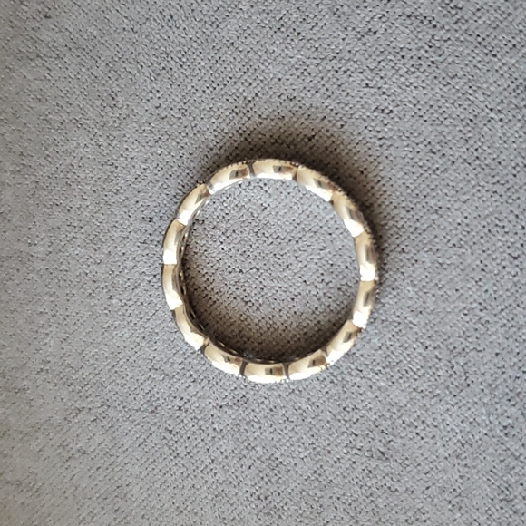 PANDORA sparkling leaves band ring - Picture 6 of 6